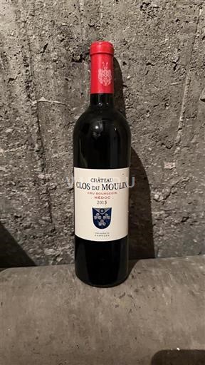 Bordeaux Médoc Cru Bourgeois Château Clos du Moulin 2015