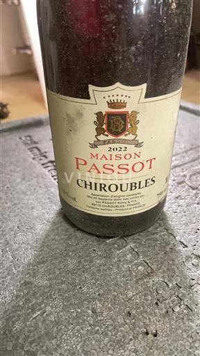Beaujolais Chiroubles Maison Passot 2022