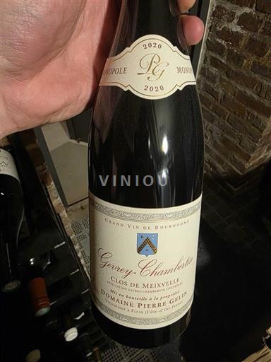 Burgundsko Gevrey-Chambertin Premier Cru Domaine Pierre Gelin Clos de Meixvelle 2020
