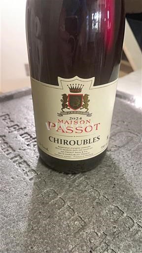 Beaujolais Chiroubles Maison Passot 2024