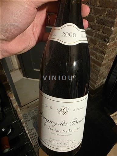 Borgogna Savigny-lès-Beaune Premier Cru Jean-Michel Giboulot Aux Narbantons 2008
