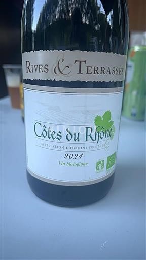 Vallée du Rhône Côtes-du-rhône Rives & Terrasses 2024