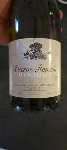 Burgundsko Chablis Romain Réserve Romain Neročník
