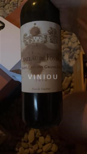Bordeaux Saint-Émilion Grand Cru Grand Cru Château Fonbel 2010