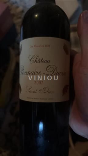 Bordeaux Saint-Julien Grand Cru Château Branaire-Ducru 2007