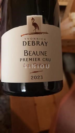 Bourgondië Beaune Premier Cru Yvonnick Debray Les Grèves 2023