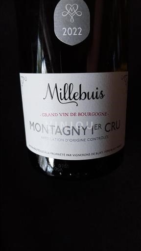 Bourgogne Montagny Premier Cru Millebuis 2022