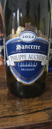 Vallée de la Loire Sancerre Philippe Auchère 2024