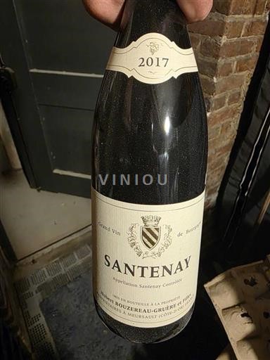 Burgundsko Santenay Hudelot Bouzereau-Gruère et Fils 2017