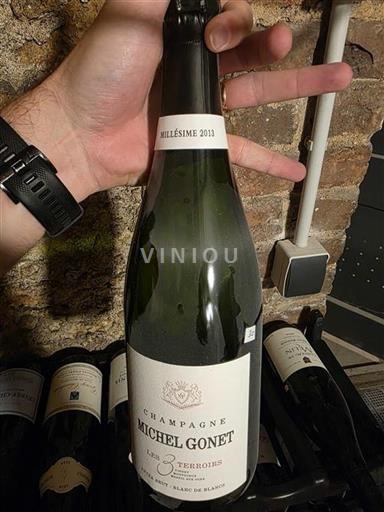 Champagne Šampanské Michel Gonet Les 3 Terroirs 2013