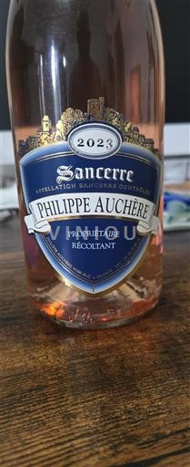 Vallée de la Loire Sancerre Philippe Auchère 2023