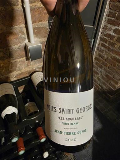Borgogna Nuits-Saint-Georges Jean-Pierre Guyon Les Argillats 2020