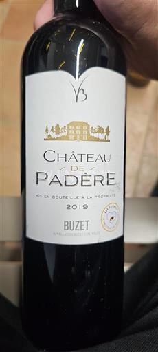 Sud-Ouest Buzet Château Padère 2019