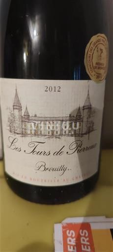 Beaujolais Brouilly Les Tours de Pierroux 2012