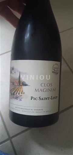 Languedoc Pic-saint-loup Haut Maginai Clos Maginai 2022