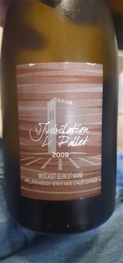 Loiren laakso Muscadet-sèvre-et-maine Jubilation Le Pallet 2009