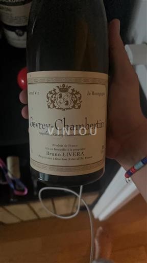 Borgogna Gevrey-Chambertin Grand Cru Bruno Livera Senza annata