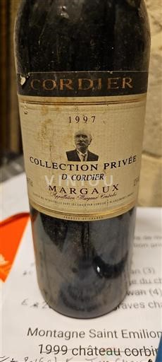 Bordeaux Margaux Cordier Collection Privée 1997