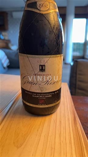 La Rioja Rioja Bodegas Berberana Gran Reserva 1952