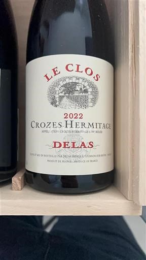 Valle del Rodano Crozes-Hermitage Delas Le Clos 2022