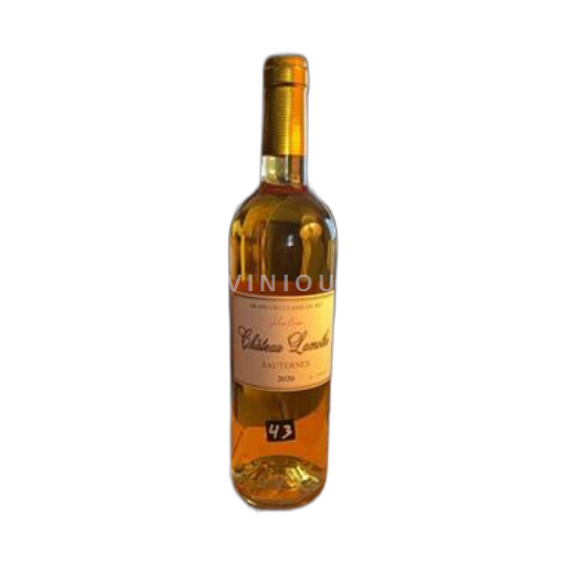 Bordeaux Sauternes Château Lamotthe 2020