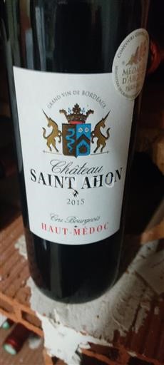 Bordeaux Haut-Médoc Château Saint Ahon 2015