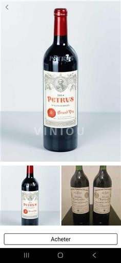 Bordeaux Pomerol Pétrus 2014
