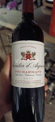 Jugozahod Pécharmant Chevalier Argençon 2018