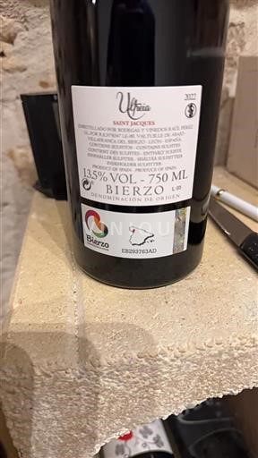 Castilië en León Bierzo Bodegas y Viñedos Raúl Pérez Ultreia Saint Jacques 2022