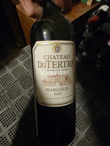 Bordeaux Margaux Grand Cru Château Tertre 2009