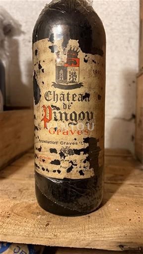 Bordeaux Graves Château Pingoy 1982