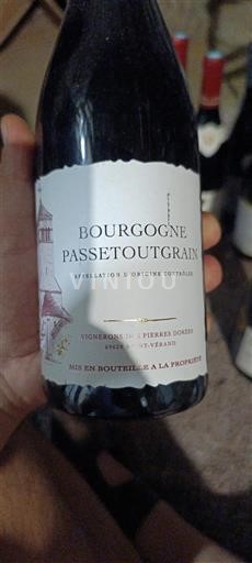 Burgundsko Bourgogne-passetoutgrain Vignerons des Pierres Dorées Neročník