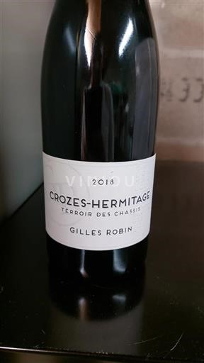 Rhônedalen Crozes-Hermitage Gilles Robin Terroir des Chassis 2018