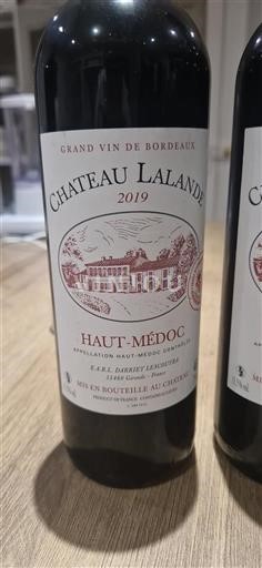 Bordeaux Haut-Médoc Château Lalande 2019
