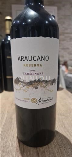 Vin Rouge sec Reserva Hacienda Araucano 2019 Chili Rapel Valley Colchagua Valley