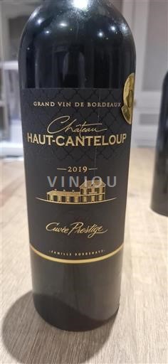 Bordeaux Château Haut-Canteloup Prestige 2019