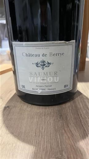 Valle della Loira Saumur Château Berry 2006