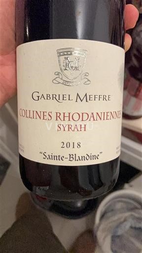 Alpen und Rhônetal Rhodanische Hügellandschaft Gabriel Meffre Sainte-Blandine 2018
