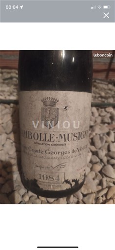 Burgundsko Chambolle-Musigny Domaine Comte Georges de Vogüé 1984