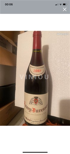 Burgundsko Auxey-Duresses Domaine Matrot 2007