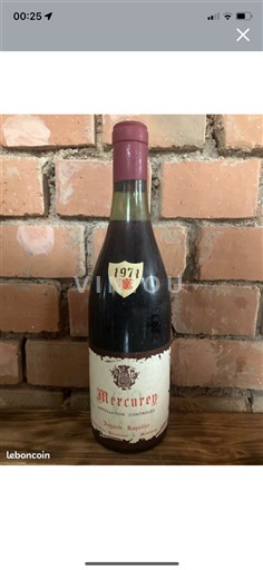 Borgogna Mercurey Auguste Raquillet 1971