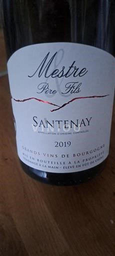Burgundsko Santenay Grand Cru Mestre Père et Fils 2019