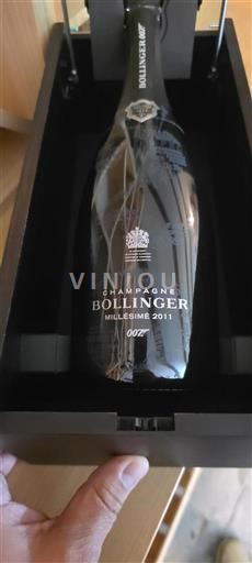 Vin Effervescent Blanc brut 007 Bollinger 2011 France Champagne AOC blanc_de_noirs
