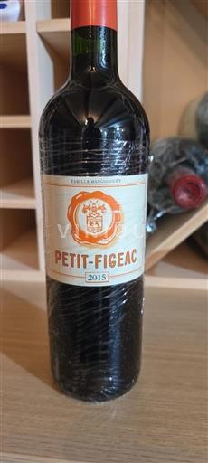 Bordeaux Saint-Émilion Château Figeac Petit-Figeac 2015