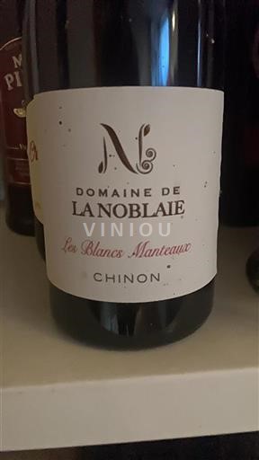 Vallée de la Loire Chinon Domaine La Noblaie Les Blancs Manteaux 2018
