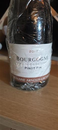 Bourgondië Bourgogne Domaine Arnoux-Lachaux Pinot Fin 2017
