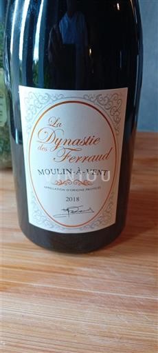 Beaujolais Moulin-à-vent Ferraud La Dynastie des Ferraud 2018