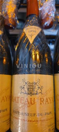 Údolí Rhôny Châteauneuf-du-Pape Château Rayas Réserve 1998
