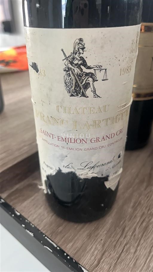 Bordeaux Saint-Émilion Grand Cru Château Franc Lartigue 1983