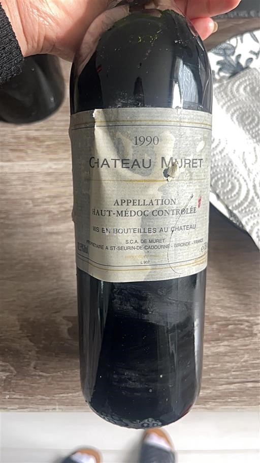 Bordeaux Haut-Médoc Château Muret 1990